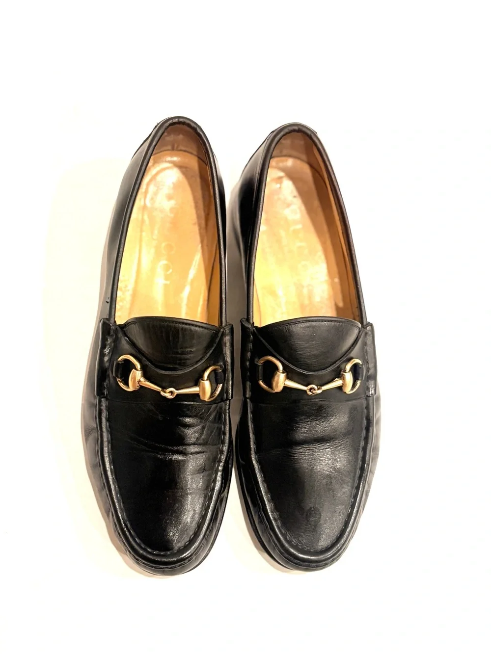 GUCCI Men’s 1953 Horsebit Black Loafers 11 Made in Italy